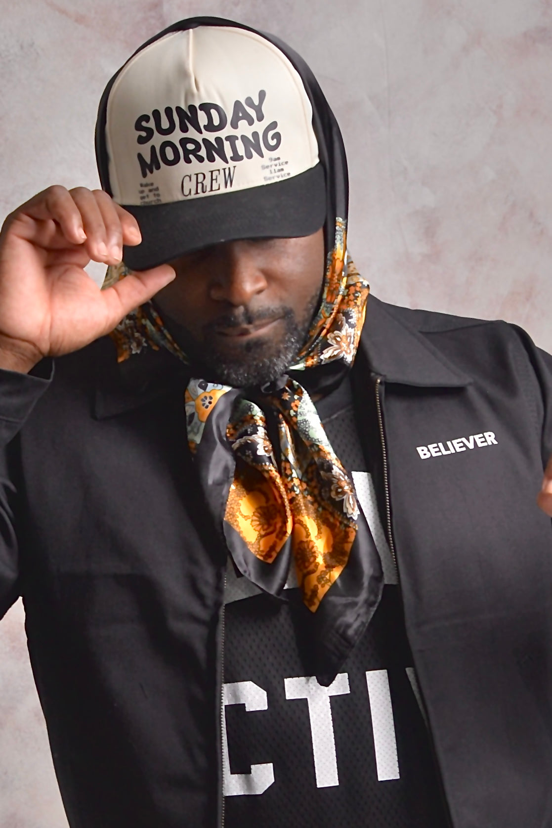 SUNDAY MORNING CREW TRUCKER HAT